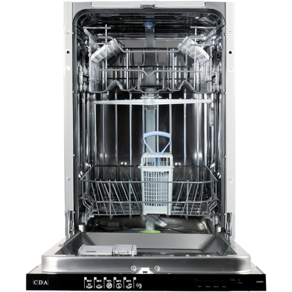 CDA CDI4121 Fully Integrated Slimline Dishwasher, 10 Place Settings, E Rated - CDA CDI4121 product image 7 at Appliances Arena