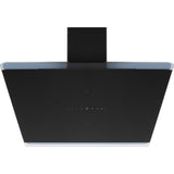 CDA EXG90BL 90cm Chimney Cooker Hood, Black, A Rated - CDA EXG90BL product image 1 at Appliances Arena