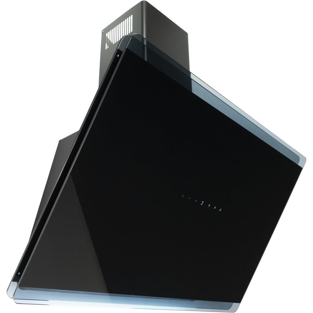 CDA EXG90BL 90cm Chimney Cooker Hood, Black, A Rated - CDA EXG90BL product image 3 at Appliances Arena