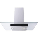 CDA ECNK91SS 90cm Chimney Cooker Hood, Stainless Steel, A++ Rated - CDA ECNK91SS product image 2 at Appliances Arena