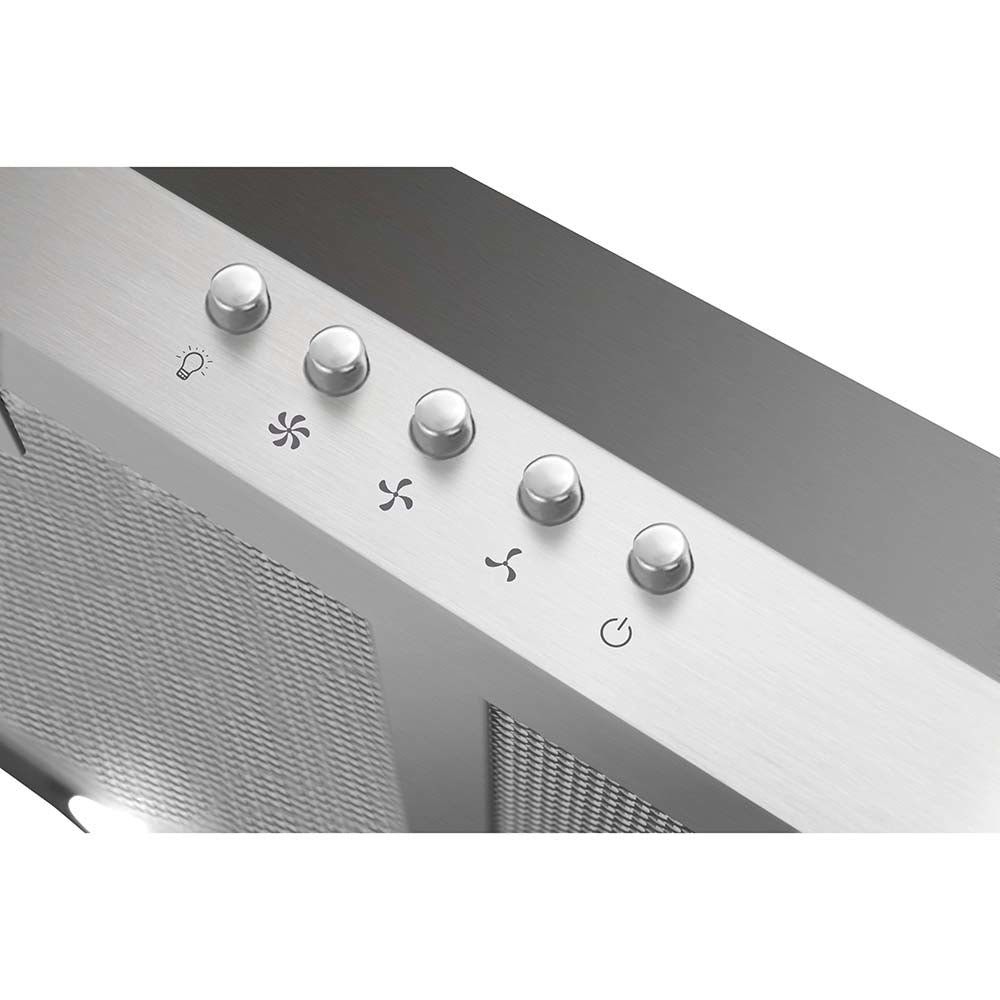 CDA ECH93SS 90cm Chimney Cooker Hood, Stainless Steel, C Rated - CDA ECH93SS product image 1 at Appliances Arena