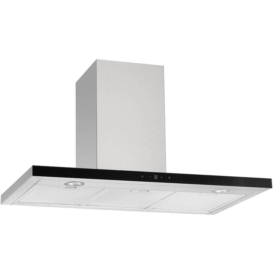CDA EVP92SS 90cm Chimney Cooker Hood, Stainless Steel, A Rated - CDA EVP92SS product image 1 at Appliances Arena