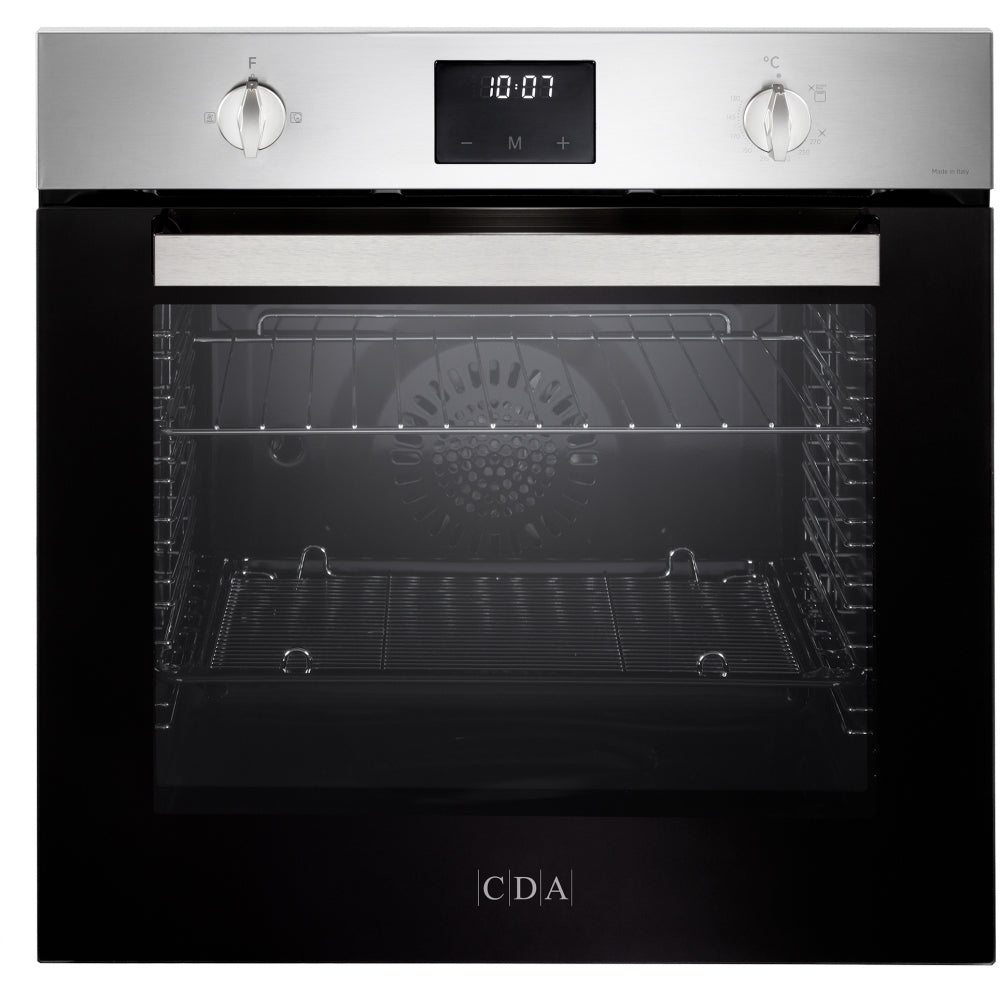 CDA SG121SS Built-In Gas Single Oven, Stainless Steel, A Rated - CDA SG121SS product image 1 at Appliances Arena