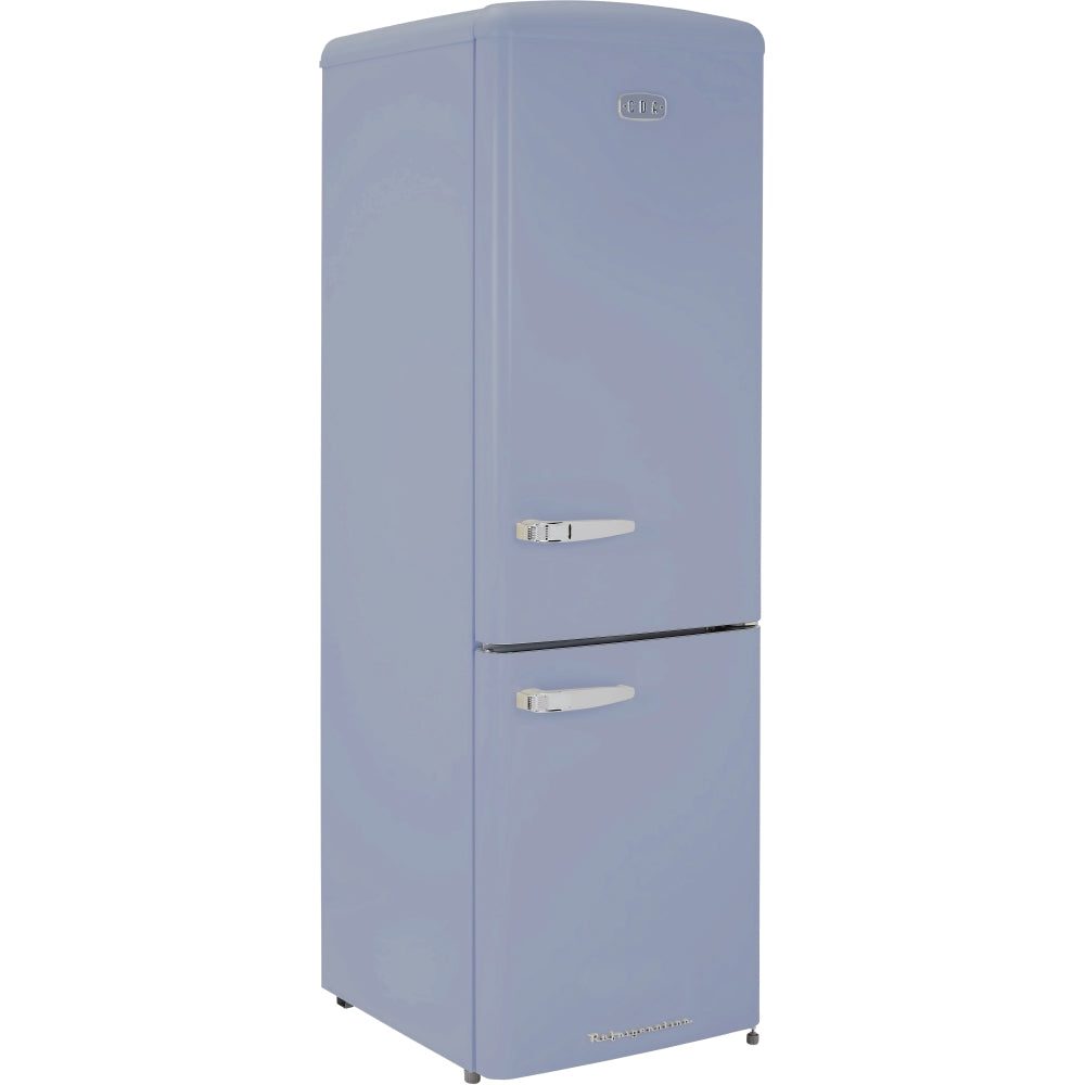 CDA Florence Sea Holly Retro Frost Free Fridge Freezer, 60/40, Blue, D Rated - CDA product image 1 at Appliances Arena