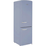 CDA Florence Sea Holly Retro Frost Free Fridge Freezer, 60/40, Blue, D Rated - CDA product image 1 at Appliances Arena