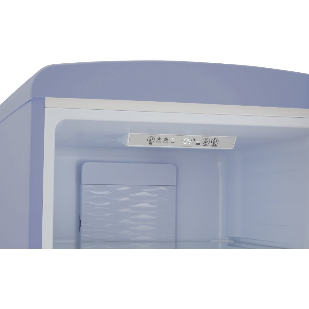 CDA Florence Sea Holly Retro Frost Free Fridge Freezer, 60/40, Blue, D Rated - CDA product image 15 at Appliances Arena