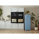CDA Betty Sea Holly Retro Static Fridge Freezer, 80/20, Blue, D Rated - CDA product image 4 at Appliances Arena