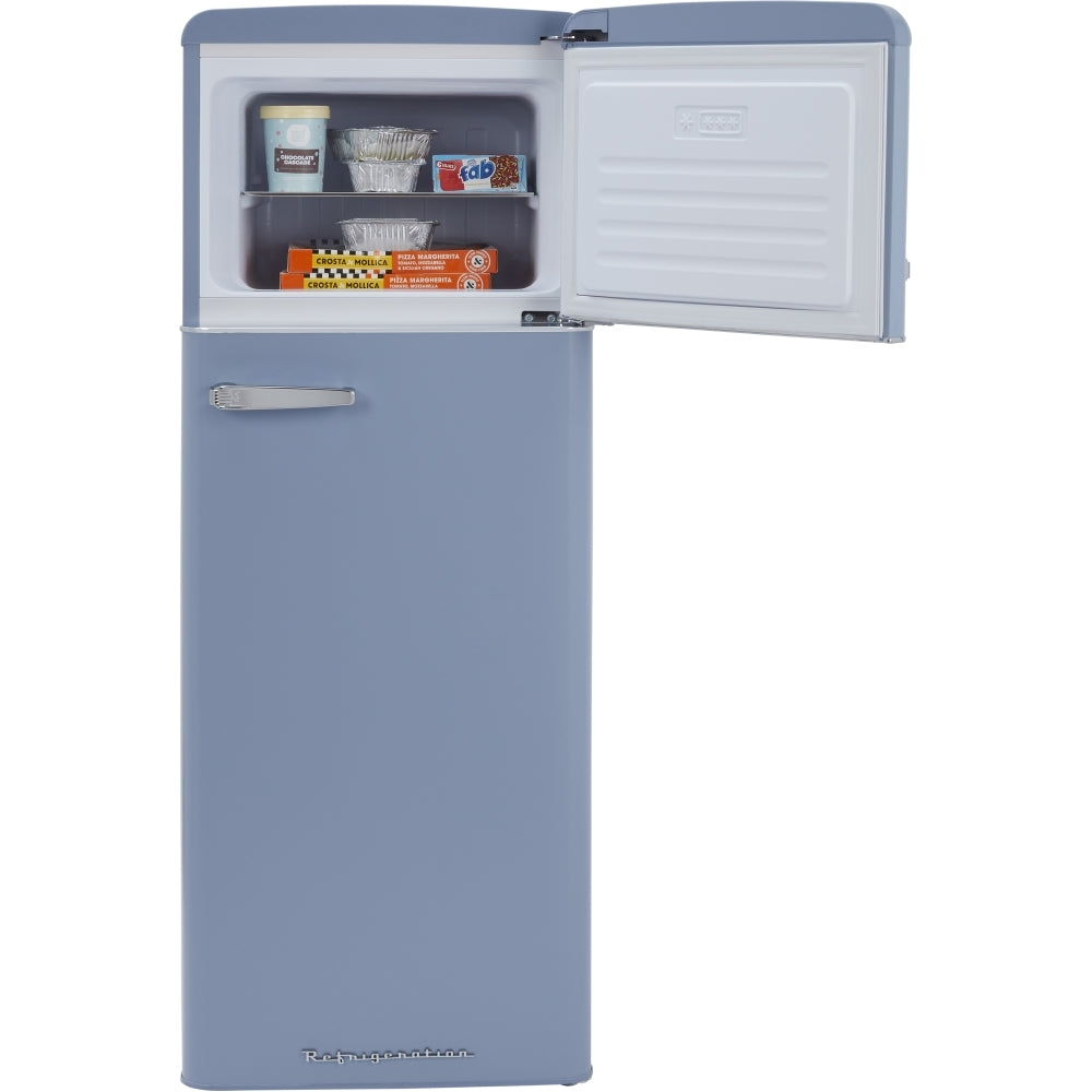 CDA Betty Sea Holly Retro Static Fridge Freezer, 80/20, Blue, D Rated - CDA product image 7 at Appliances Arena