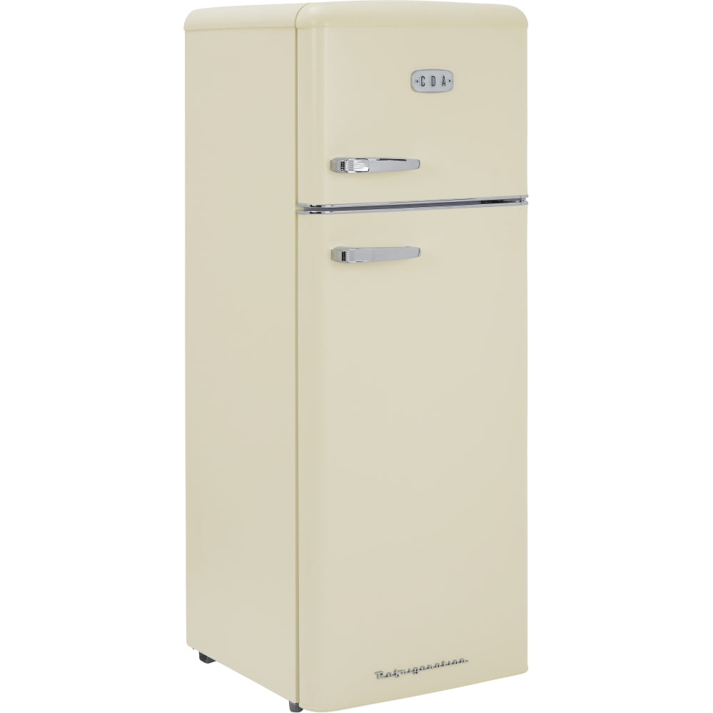 CDA Betty Barley Retro Static Fridge Freezer, 80/20, Cream, D Rated - CDA product image 1 at Appliances Arena