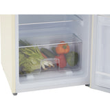 CDA Betty Barley Retro Static Fridge Freezer, 80/20, Cream, D Rated - CDA product image 3 at Appliances Arena