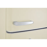 CDA Betty Barley Retro Static Fridge Freezer, 80/20, Cream, D Rated - CDA product image 5 at Appliances Arena