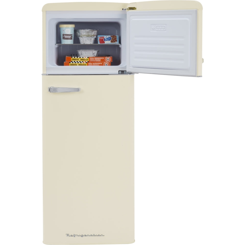 CDA Betty Barley Retro Static Fridge Freezer, 80/20, Cream, D Rated - CDA product image 12 at Appliances Arena