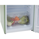 CDA Betty Meadow Retro Static Fridge Freezer, 80/20, Green, D Rated - CDA product image 4 at Appliances Arena