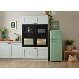 CDA Betty Meadow Retro Static Fridge Freezer, 80/20, Green, D Rated - CDA product image 10 at Appliances Arena