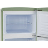 CDA Betty Meadow Retro Static Fridge Freezer, 80/20, Green, D Rated - CDA product image 21 at Appliances Arena