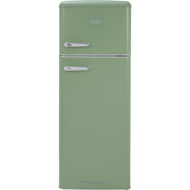 CDA Betty Meadow Retro Static Fridge Freezer, 80/20, Green, D Rated - CDA product image 22 at Appliances Arena