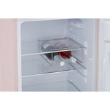CDA Betty Tea Rose Retro Static Fridge Freezer, 80/20, Pink, D Rated - CDA product image 4 at Appliances Arena