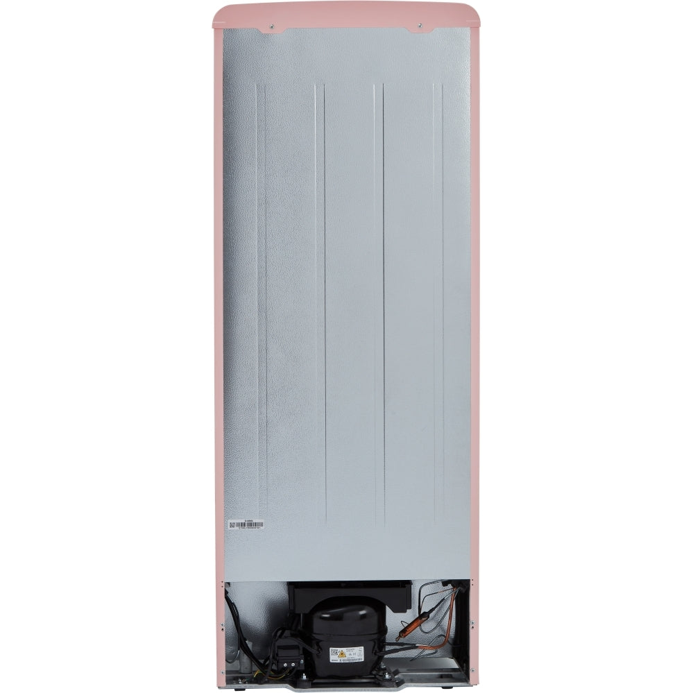 CDA Betty Tea Rose Retro Static Fridge Freezer, 80/20, Pink, D Rated - CDA product image 8 at Appliances Arena
