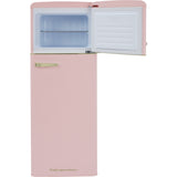 CDA Betty Tea Rose Retro Static Fridge Freezer, 80/20, Pink, D Rated - CDA product image 11 at Appliances Arena