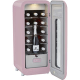 CDA Nancy Tea Rose Retro Wine Cooler, Pink, G Rated - CDA product image 2 at Appliances Arena