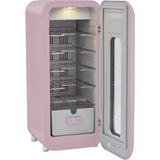 CDA Nancy Tea Rose Retro Wine Cooler, Pink, G Rated - CDA product image 12 at Appliances Arena