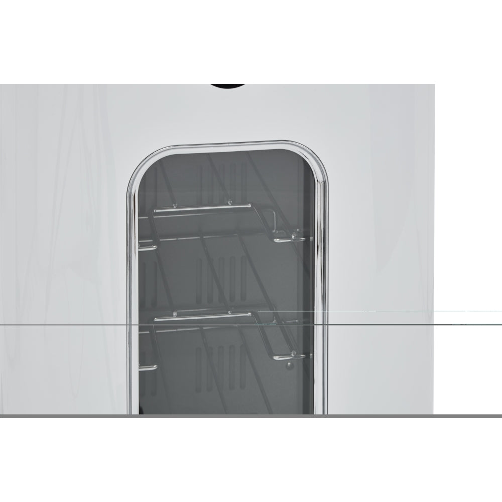 CDA Nancy Cotton Retro Wine Cooler, White, G Rated - CDA product image 6 at Appliances Arena