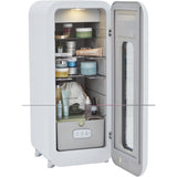CDA Nancy Cotton Retro Wine Cooler, White, G Rated - CDA product image 11 at Appliances Arena