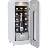 CDA Nancy Cotton Retro Wine Cooler, White, G Rated - CDA product image 18 at Appliances Arena