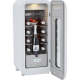 CDA Nancy Cotton Retro Wine Cooler, White, G Rated - CDA product image 20 at Appliances Arena