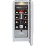 CDA Nancy Cotton Retro Wine Cooler, White, G Rated - CDA product image 21 at Appliances Arena