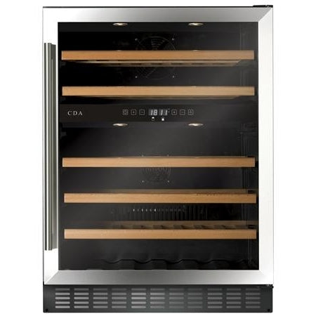 CDA FWC604SS Wine Cooler, Stainless Steel, G Rated - CDA FWC604SS product image 1 at Appliances Arena