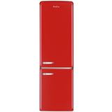 Amica FKR29653R Retro Static Fridge Freezer, 60/40, Red, E Rated - Amica FKR29653R product image 9 at Appliances Arena