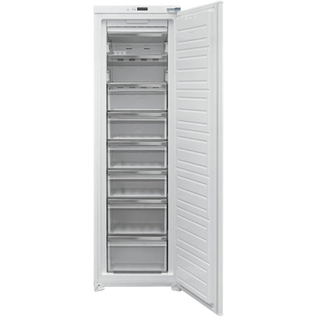 CDA CRI681 Frost Free Built-In Freezer, Sliding Hinge, White, E Rated - CDA CRI681 product image 1 at Appliances Arena