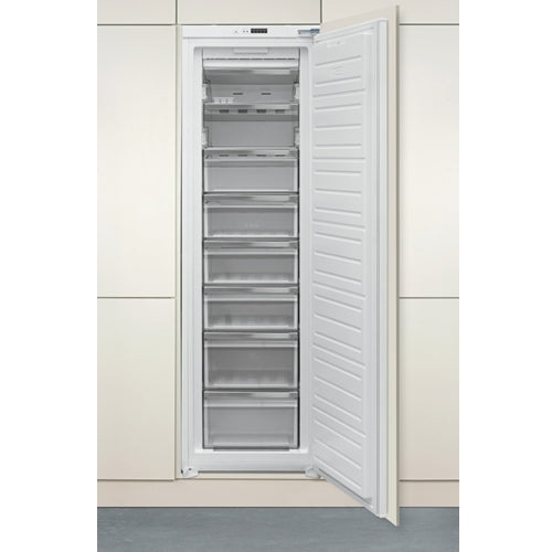 CDA CRI681 Frost Free Built-In Freezer, Sliding Hinge, White, E Rated - CDA CRI681 product image 4 at Appliances Arena