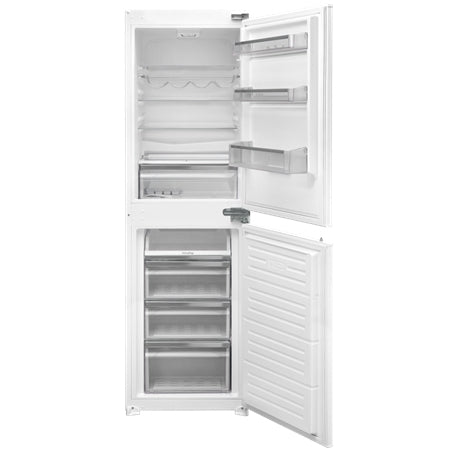 CDA CRI751 Low Frost Integrated Fridge Freezer, Sliding Hinge, 50/50, E Rated - CDA CRI751 product image 1 at Appliances Arena