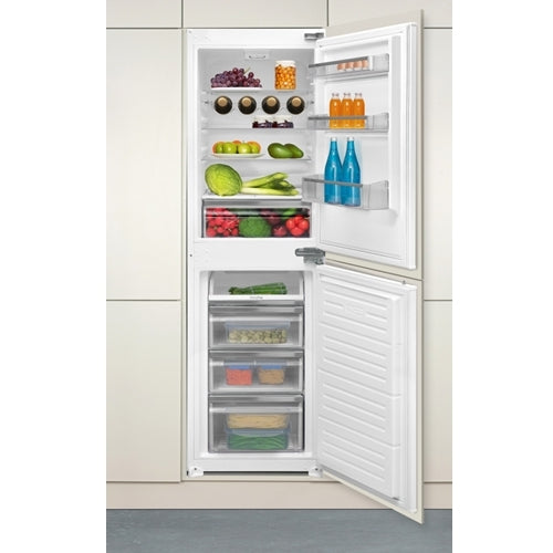 CDA CRI751 Low Frost Integrated Fridge Freezer, Sliding Hinge, 50/50, E Rated - CDA CRI751 product image 3 at Appliances Arena