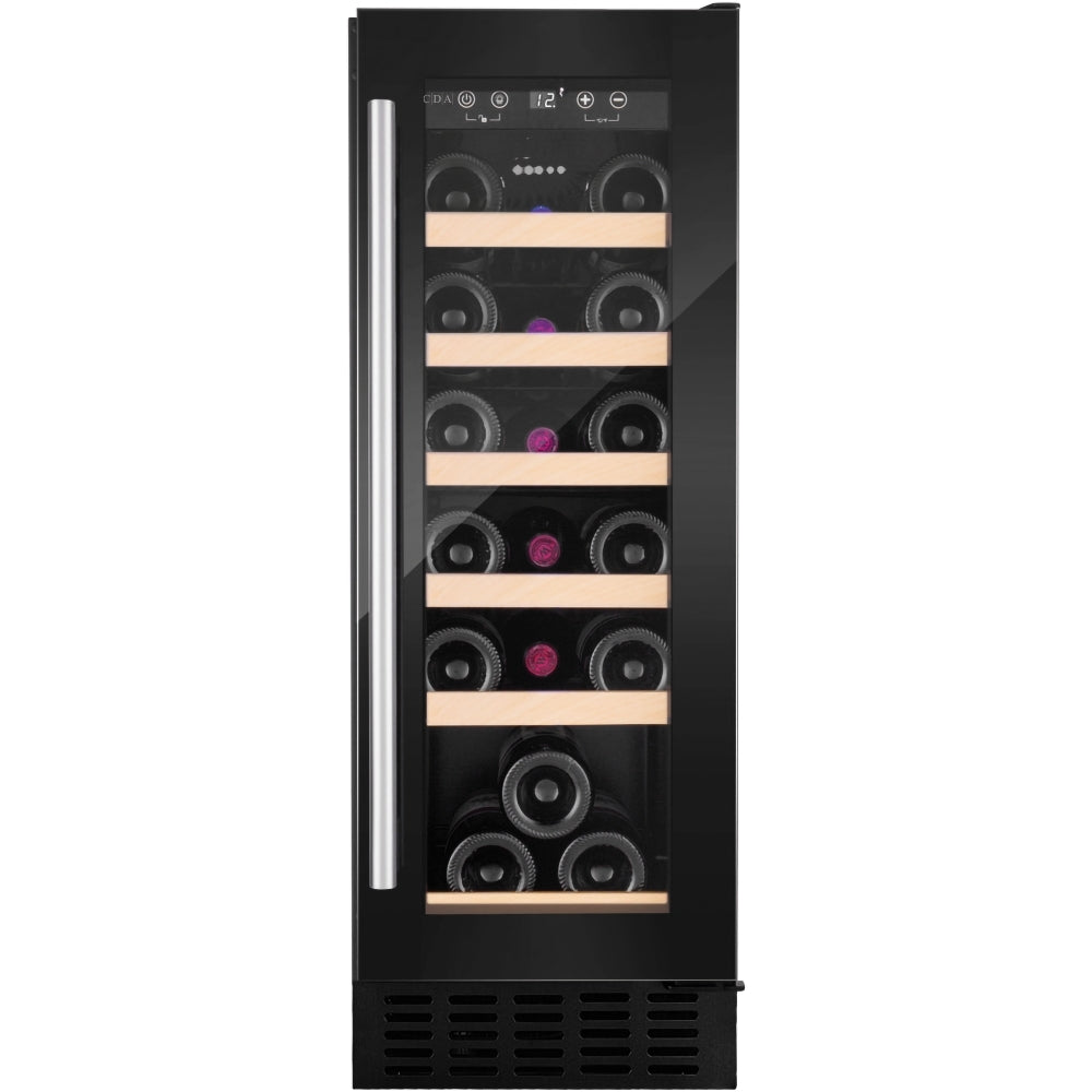 CDA CFWC304BL Wine Cooler, Black, G Rated - CDA CFWC304BL product image 1 at Appliances Arena