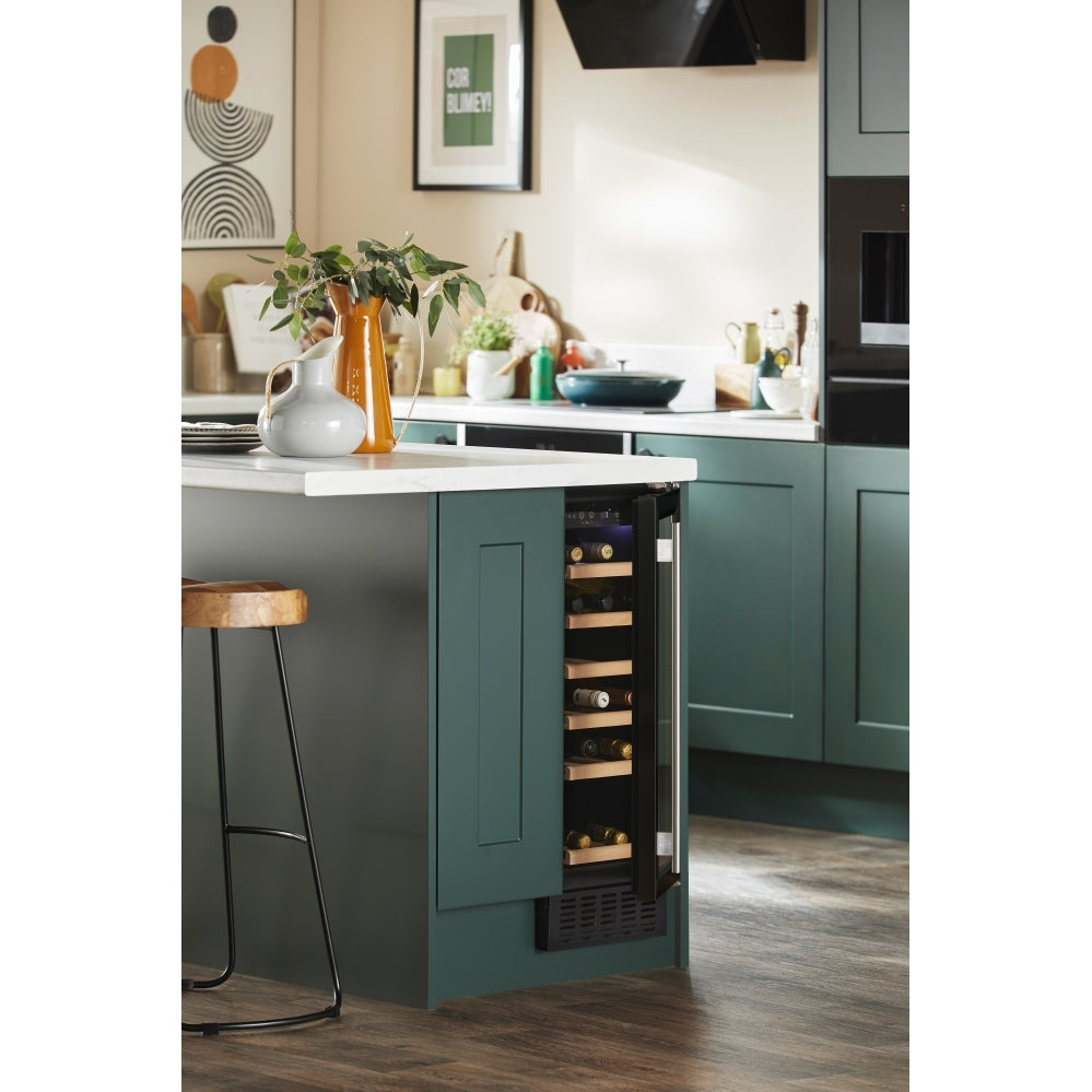 CDA CFWC304BL Wine Cooler, Black, G Rated - CDA CFWC304BL product image 3 at Appliances Arena