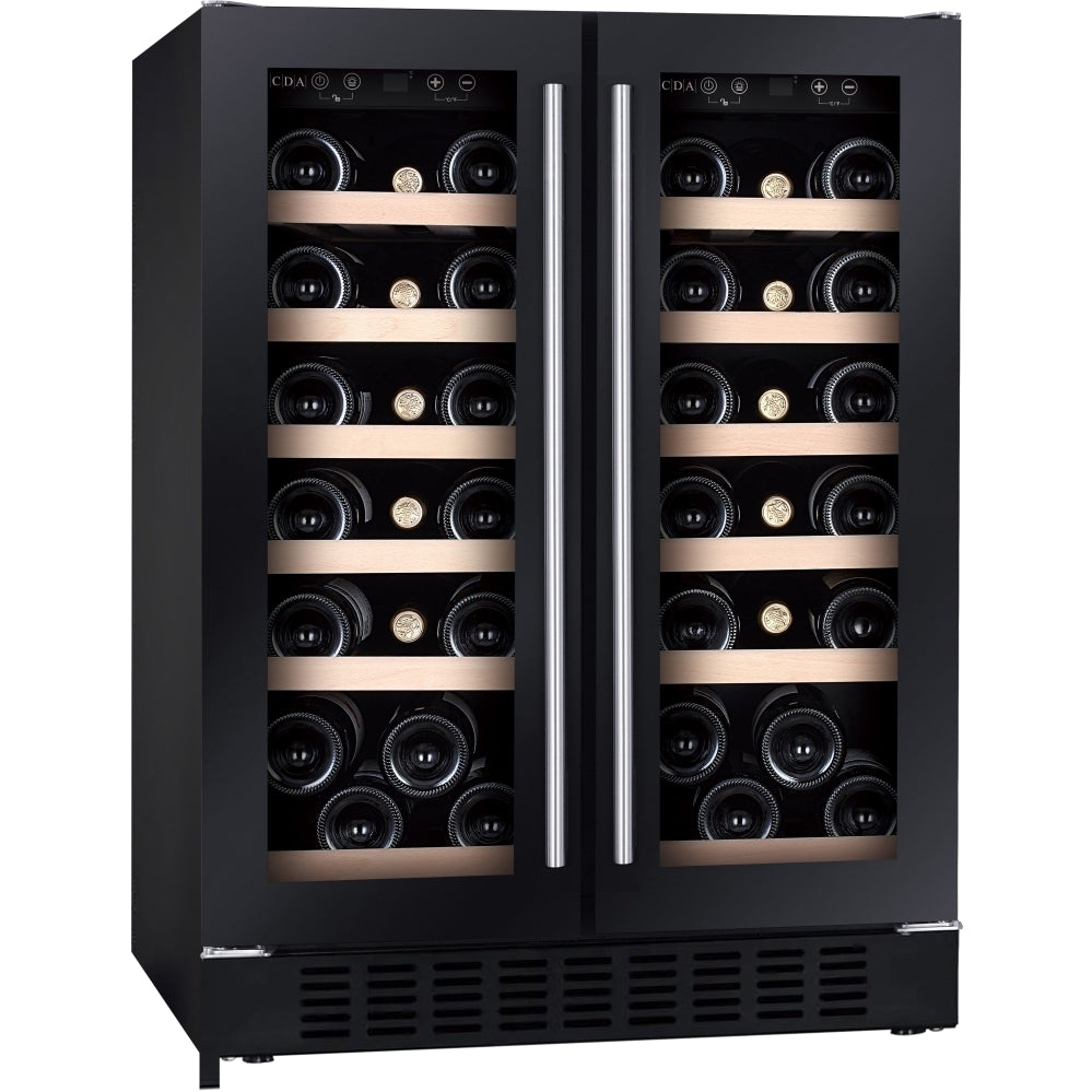 CDA CFWC624BL Wine Cooler, Black, G Rated - CDA CFWC624BL product image 4 at Appliances Arena