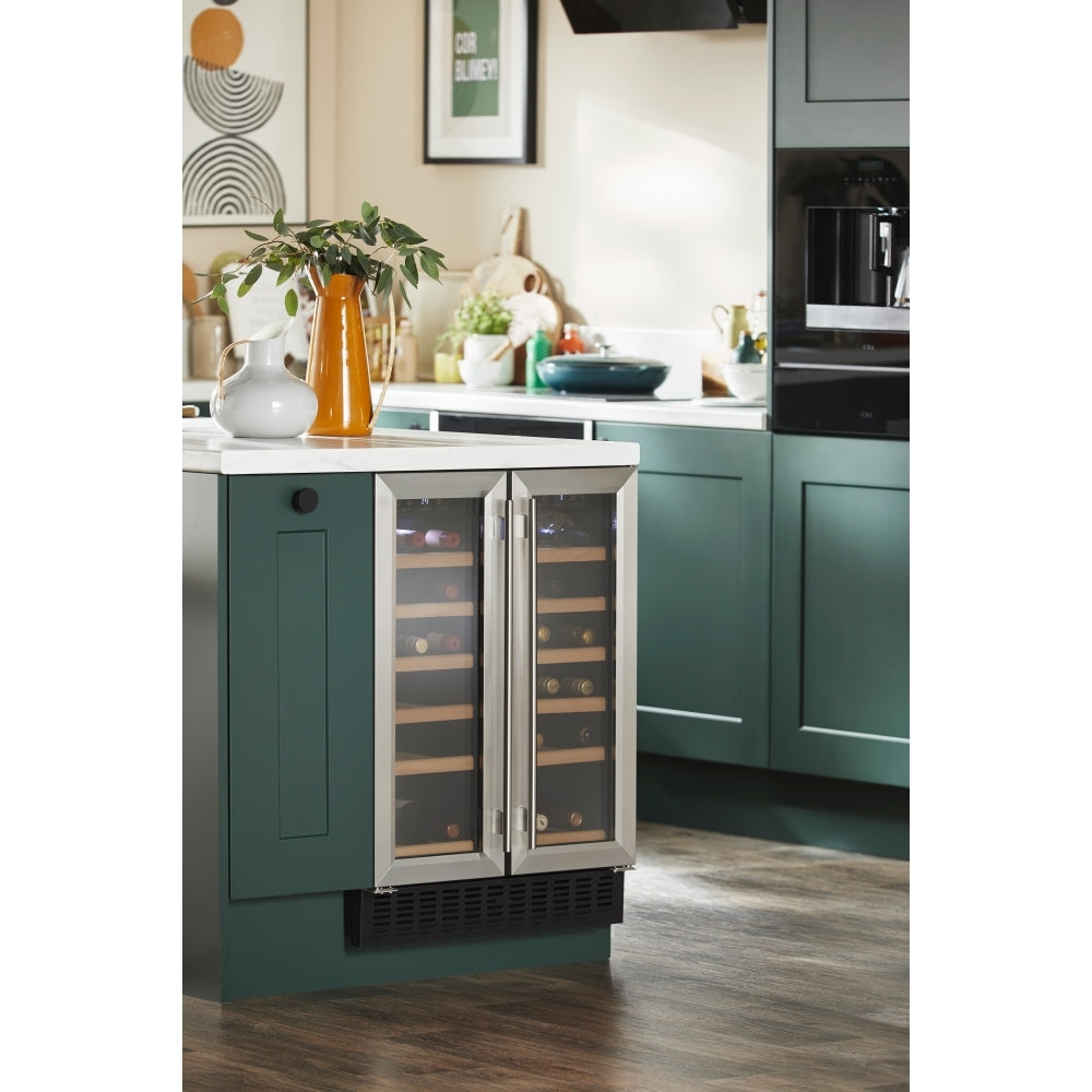 CDA CFWC624SS Wine Cooler, Stainless Steel, G Rated - CDA CFWC624SS product image 2 at Appliances Arena