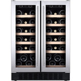 CDA CFWC624SS Wine Cooler, Stainless Steel, G Rated - CDA CFWC624SS product image 4 at Appliances Arena