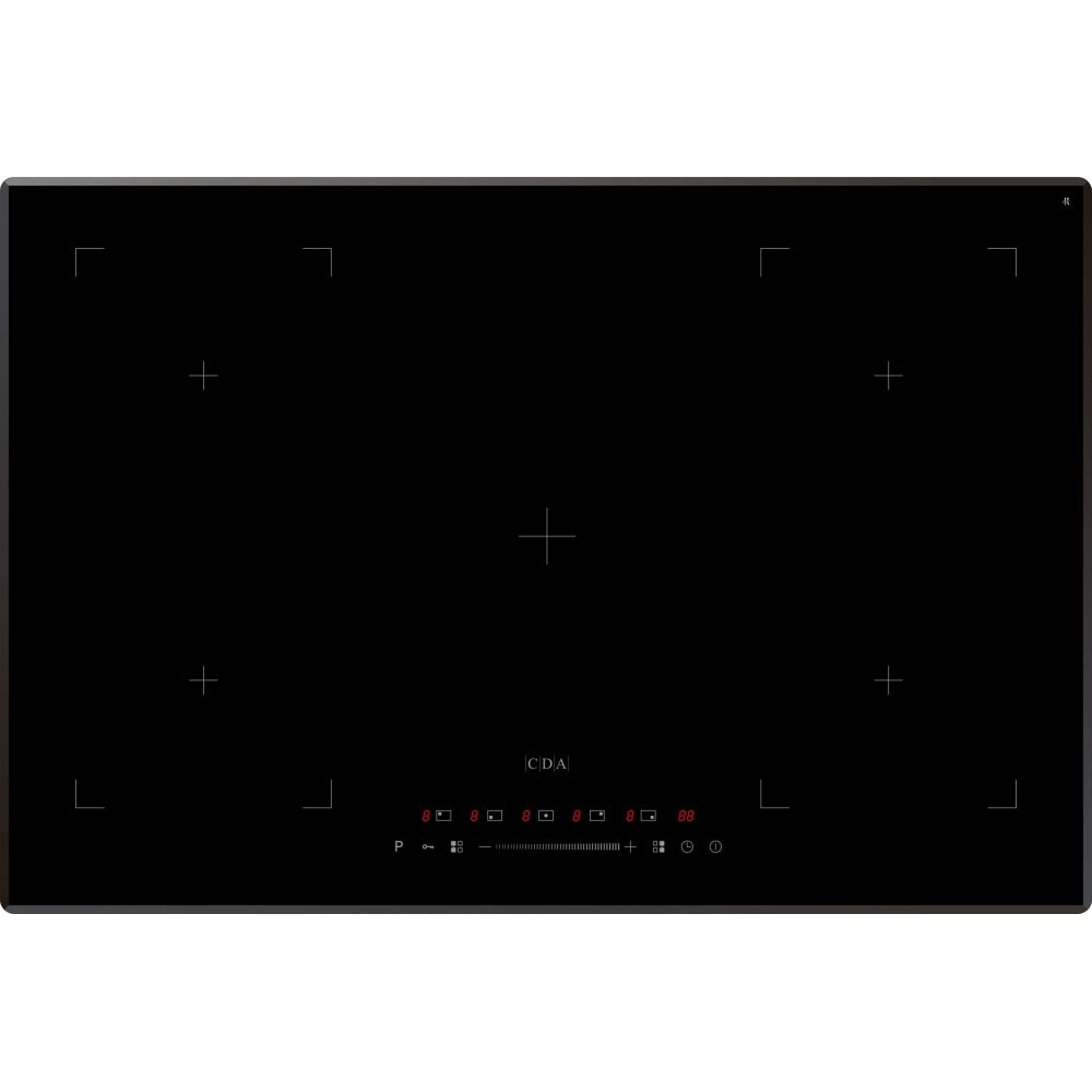 CDA HN7750FR 77cm Induction Hob, Black - CDA HN7750FR product image 4 at Appliances Arena