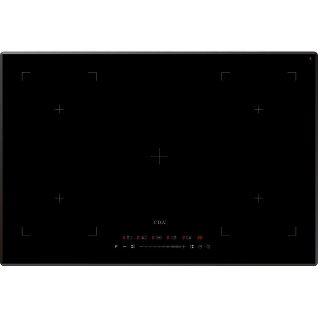CDA HN7750FR 77cm Induction Hob, Black - CDA HN7750FR product image 4 at Appliances Arena