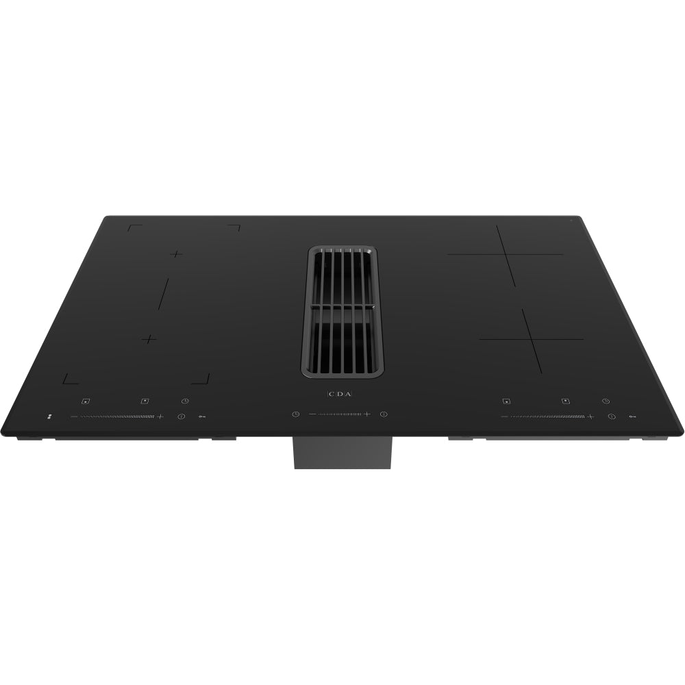CDA HNE81FR 80cm Vented Hob, Black, A Rated - CDA HNE81FR product image 3 at Appliances Arena