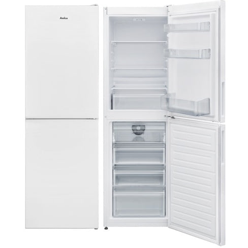 Amica FK2623F Frost Free Fridge Freezer, 50/50, White, E Rated - Amica FK2623F product image 1 at Appliances Arena