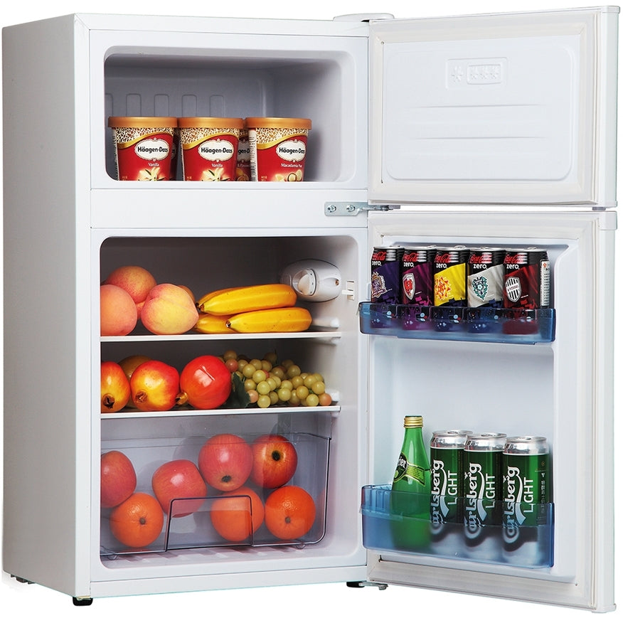 Amica FD1714 Static Fridge Freezer, 80/20, White, E Rated - Amica FD1714 product image 1 at Appliances Arena