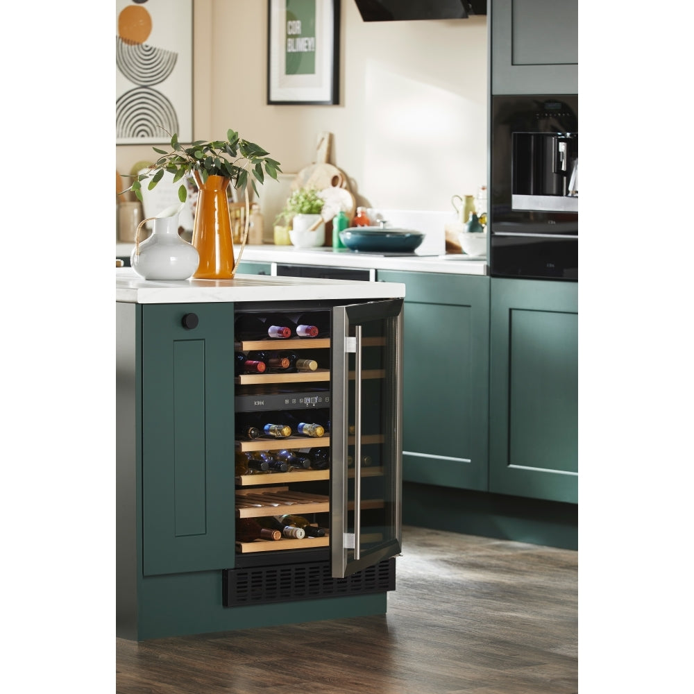 CDA CFWC604SS Wine Cooler, Stainless Steel, G Rated - CDA CFWC604SS product image 3 at Appliances Arena