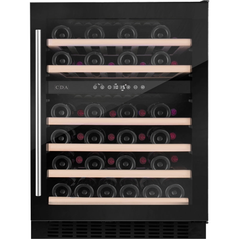 CDA CFWC604BL Wine Cooler, Black, G Rated - CDA CFWC604BL product image 1 at Appliances Arena