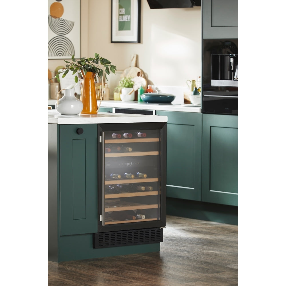 CDA CFWC604BL Wine Cooler, Black, G Rated - CDA CFWC604BL product image 2 at Appliances Arena