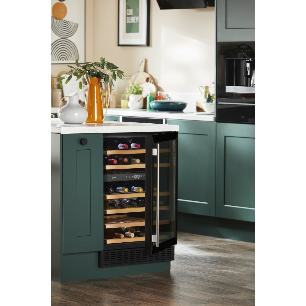 CDA CFWC604BL Wine Cooler, Black, G Rated - CDA CFWC604BL product image 3 at Appliances Arena